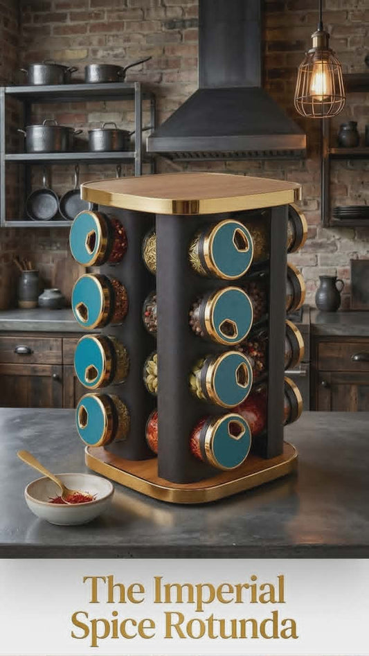 Porte-Épices Rotatif Premium 17 pcs