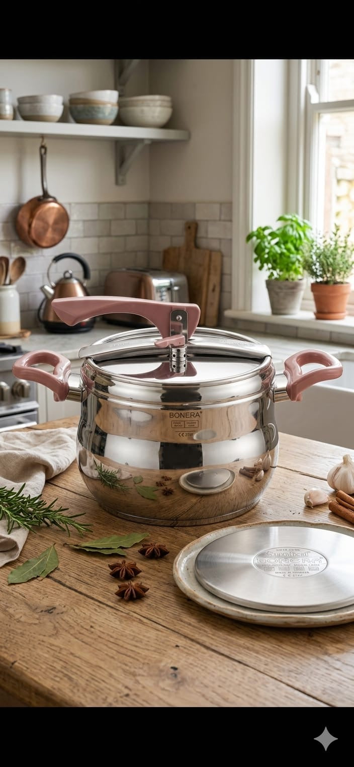Cocotte Minute BONERA 6L – Cuisson Rapide & Sécurisée