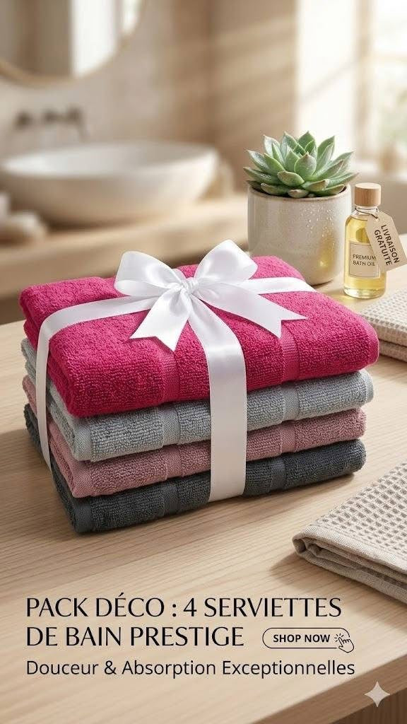 Serviettes premium ultra douces