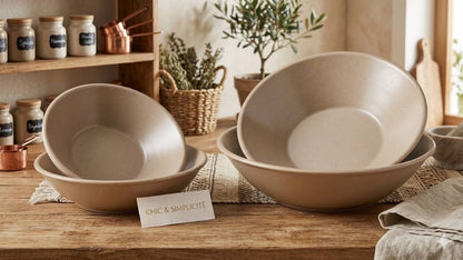 Set de 4 bols en céramique – Chic & Simplicité